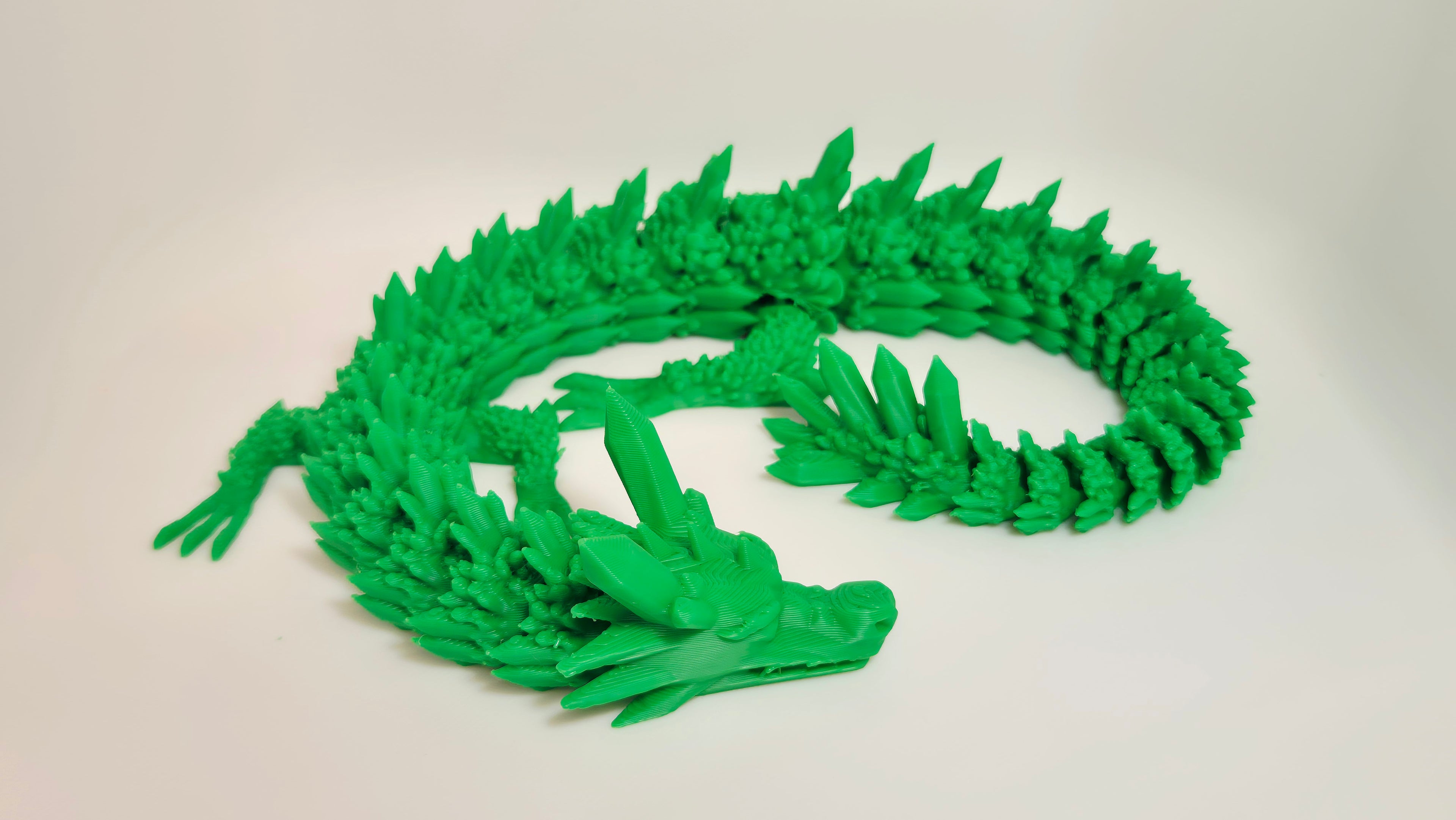 3d nyomtatott kristály sárkány