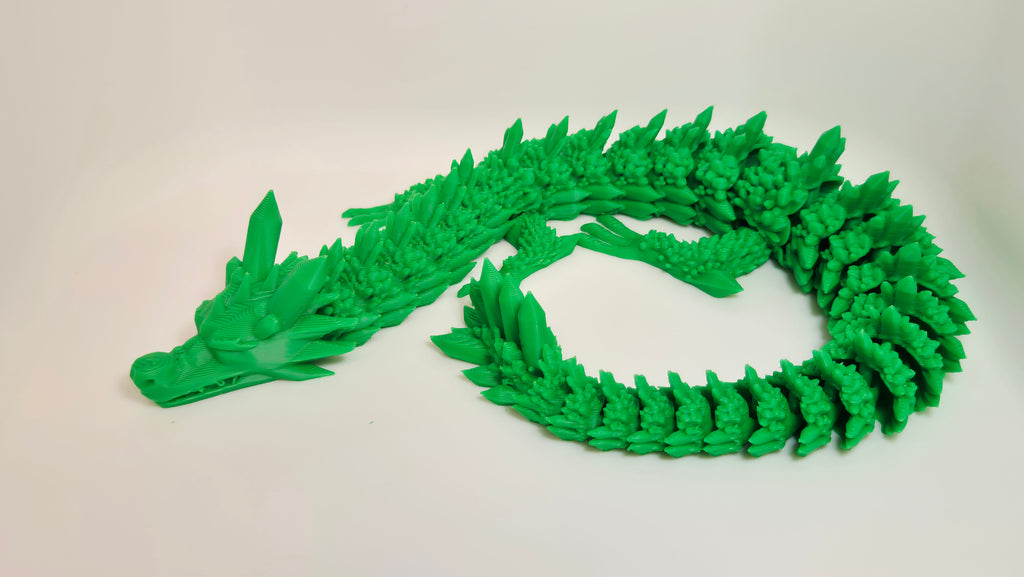 3d nyomtatott kristály sárkány