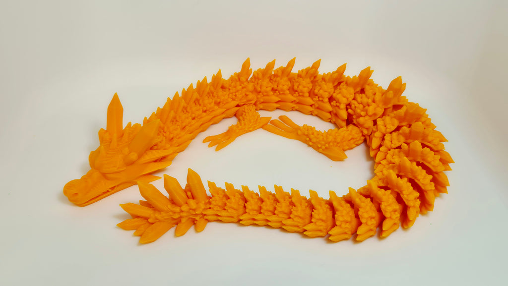 3d nyomtatott kristály sárkány
